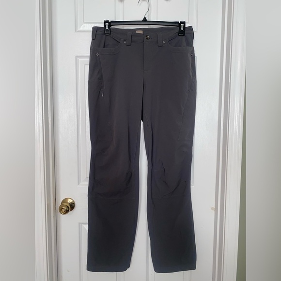 Duluth Trading Co Women's Charcoal Straight Leg- Size 12 X 33 - Picture 1 of 6